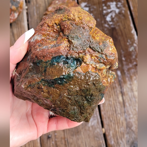 Colorful Rough Natural Jasper - Picture 5 of 16